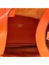 Hermès 100% Leather Orange Picotin Lock Bag Clemence PM One size - photo 5