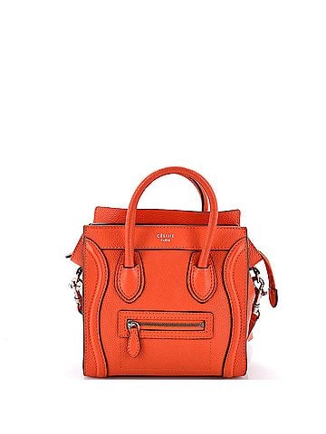 Céline Luggage Bag Grainy Leather Nano (view 1)