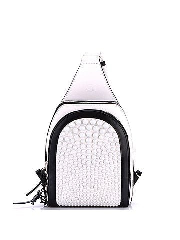 Christian Louboutin Loubifunk Sling Bag Spiked Leather Small (view 1)