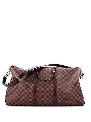 Louis Vuitton Keepall Bandouliere Bag Damier 55 (view 1)