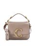 Chloé 100% Leather Gray C Flap Bag Leather Mini One size - photo 1
