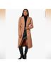 Avec Les Filles 100% Polyester Brown Coat Size S - photo 5