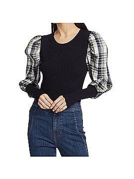 Veronica Beard Leila Long Sleeve Top (view 1)