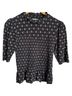 Sandro Print Black Red Short Sleeve T-Shirt Size S - photo 4