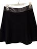 Theory 100% Wool 100% Lambskin Solid Black Wool Skirt Size XS - photo 2