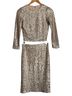 Alice + Olivia Solid Gold Ivory 3/4 Sleeve Blouse Size 2 - photo 1