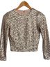 Alice + Olivia Solid Gold Ivory 3/4 Sleeve Blouse Size 2 - photo 4