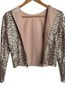Alice + Olivia Solid Gold Ivory 3/4 Sleeve Blouse Size 2 - photo 5