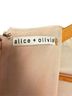 Alice + Olivia Solid Gold Ivory 3/4 Sleeve Blouse Size 2 - photo 3