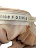 Alice + Olivia Solid Gold Ivory 3/4 Sleeve Blouse Size 2 - photo 11