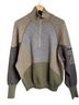 Zadig & Voltaire Print Green Gold Silver Pullover Sweater Size L - photo 1