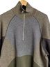 Zadig & Voltaire Print Green Gold Silver Pullover Sweater Size L - photo 4