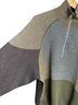 Zadig & Voltaire Print Green Gold Silver Pullover Sweater Size L - photo 7