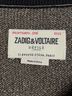 Zadig & Voltaire Print Green Gold Silver Pullover Sweater Size L - photo 3