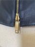 Jitrois 100% Lambskin Solid Blue Jacket Size 6 - photo 5