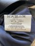 Jitrois 100% Lambskin Solid Blue Jacket Size 6 - photo 13