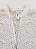 Robert Graham 100% Cotton 100% Cotton 100% Cotton White Short Sleeve Blouse Size S - photo 3