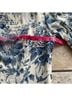 Reformation 100% Viscose Floral White Blue Blouse Size 4 - photo 7