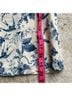 Reformation 100% Viscose Floral White Blue Blouse Size 4 - photo 8