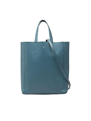 Céline Small Grained Calfskin Vertical Cabas Satchel (view 1)