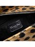 Dior 100% Canvas Brown Medium Canvas Leopard Print Lady Dior One size - photo 6
