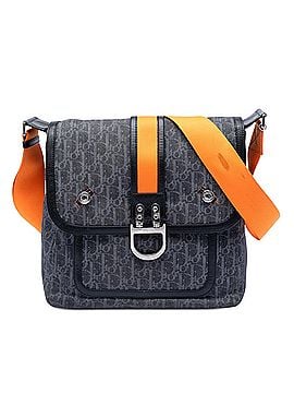 Dior Diorissimo Denim Flight Messenger Bag (view 1)