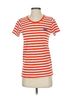 J.Crew Stripes Red White Short Sleeve T-Shirt Size XXS - photo 1