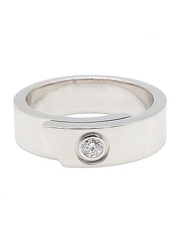 Cartier Cartier Anniversary Ring 1PD - 18KWG (White Gold) Diamond Women's Silver/Clear Tone (view 2)