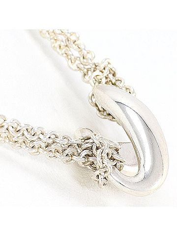 Tiffany & Co. Tiffany &amp; Co. Infinity Silver Necklace, Total Weight 7.5g, 39cm, Like New Condition. (view 2)