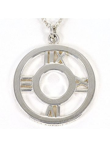 Tiffany & Co. Tiffany &amp; Co. Open Atlas Silver Necklace, Total Weight 4.3g, 40cm, Jewelry (view 1)