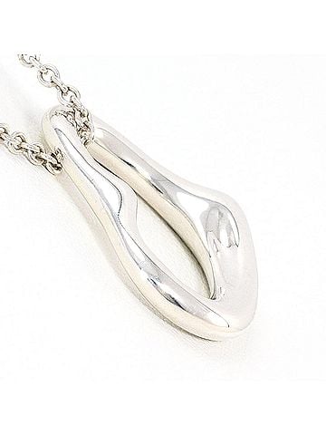 Tiffany & Co. Tiffany &amp; Co. Open Heart Silver Necklace, Total Weight 6.6g, 40cm, Jewelry (view 2)