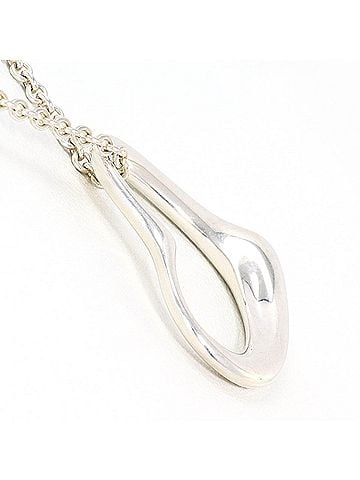 Tiffany & Co. Tiffany &amp; Co. Open Heart Silver Necklace, Total Weight 5.5g, 40cm, Like New Condition. (view 2)