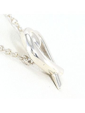 Tiffany & Co. Tiffany &amp; Co. Loving Heart Silver Necklace, Total Weight 1.6g, 41cm, Like New Condition. (view 2)
