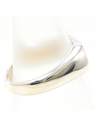 Tiffany & Co. Tiffany &amp; Co. Open Heart Silver Ring, Total Weight 2.9g, Like New Condition. (view 2)