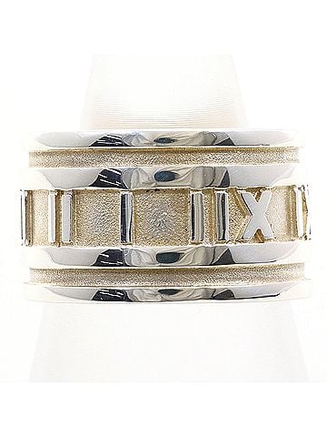 Tiffany & Co. Tiffany &amp; Co. Atlas Silver Ring, Total Weight 9.2g, Like New Condition. (view 1)