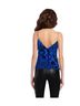 Alice + Olivia 100% Silk Floral Blue Black Tank Top Size XS - photo 2