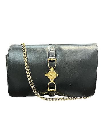 Céline Celine Old Carriage Hardware Chain Shoulder Bag Leather (view 1)