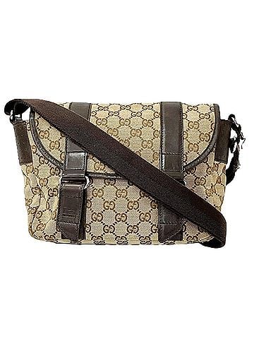 Gucci Gucci GUCCI Shoulder Bag GG Canvas Leather 145858 (view 1)