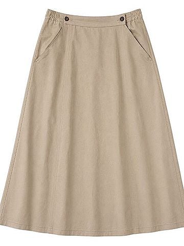 L.L.Bean Casual Skirt (view 1)
