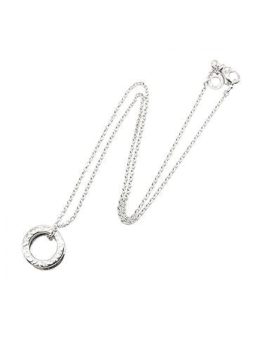 Bvlgari Bvlgari Bulgari B.zero1 Necklace, 18K White Gold (WG), Women's, Silver Tone (view 2)