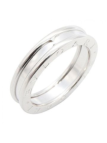 Bvlgari Bvlgari Bulgari B-zero1 Ring, 1-band ring, 18K White Gold (18KWG), Silver-tone, for Men and Women, Item Number 346566 (view 1)