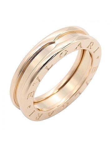Bvlgari BVLGARI B-zero1 Ring, 1-band ring, 18KPG (pink gold), men's and women's, gold tone, 336003 (view 1)