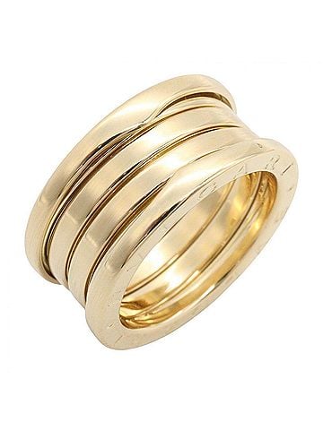 Bvlgari BVLGARI B-zero1 Ring, 4-band ring, 18K (yellow gold), men's and women's, gold tone, 346589 (view 1)