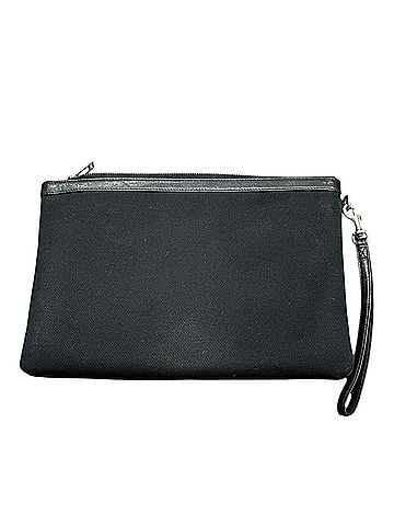 Yves Saint Laurent Yves Saint Laurent Rive Gauche Clutch Bag, Canvas and Leather, 581369 (view 2)
