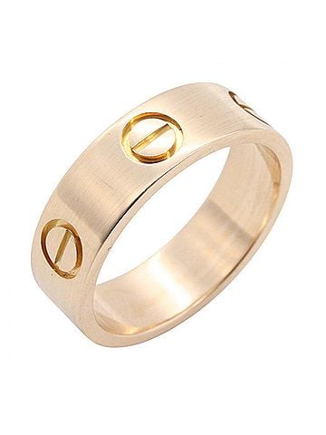 Cartier Cartier Love Ring, 18K Pink Gold (PG), Women's, Tone, B4084800 (view 1)