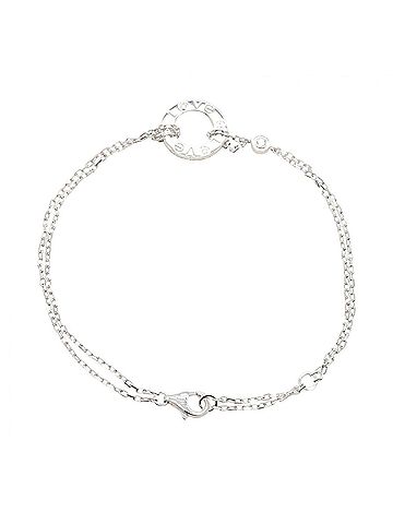 Cartier Cartier Love Circle Bracelet 2PD Accessory 18KWG (White Gold) Diamond Men's Women's Silver Tone Clear B7219400 (view 2)
