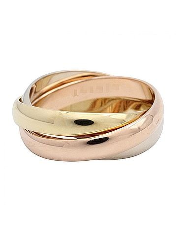 Cartier Cartier Trinity Ring - Ring/Finger Jewelry 18K (Yellow Gold), 18KWG (White 18KPG (Pink Gold) Men's/Women's Gold Tones/Silver Tones (view 2)