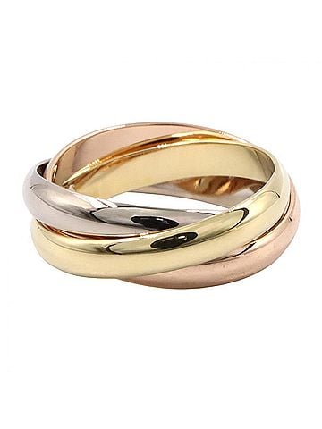 Cartier Cartier Trinity Ring Classic - Jewelry 18K (Yellow Gold), 18KWG (White 18KPG (Pink Gold) Women's Gold/Silver Tones B4234200 (view 2)
