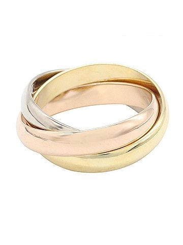 Cartier Cartier Trinity Ring Classic - Jewelry 18K (Yellow Gold), 18KWG (White 18KPG (Pink Gold) Women's Gold/Silver Tones B4052749 (view 2)
