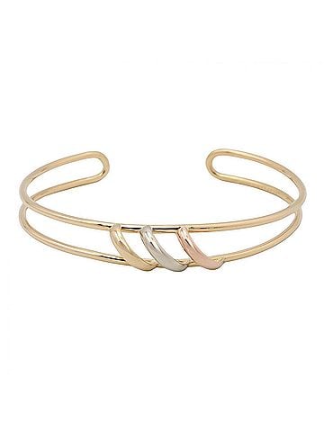 Cartier Cartier Trinity Bangle - Accessory 18K (Yellow Gold), 18KWG (White 18KPG (Pink Gold) Men's &amp; Women's Gold Tones Silver (view 1)